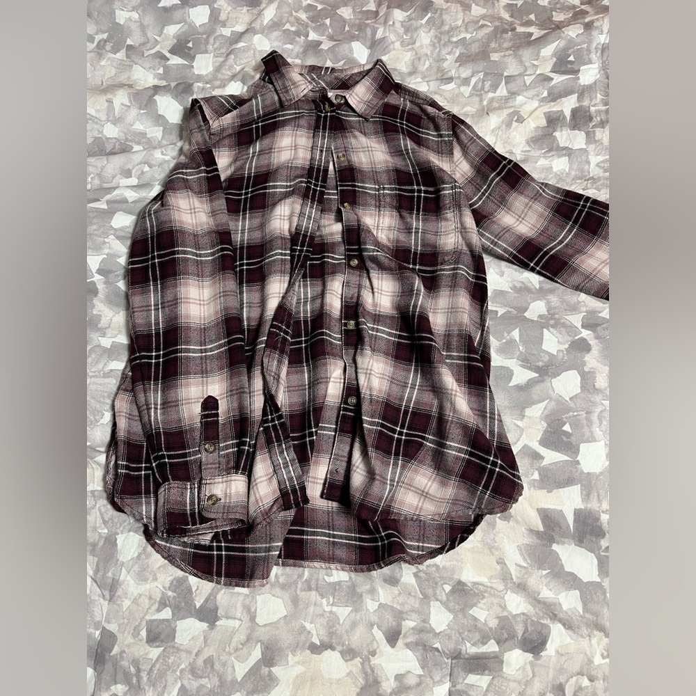 American eagle button up flannel